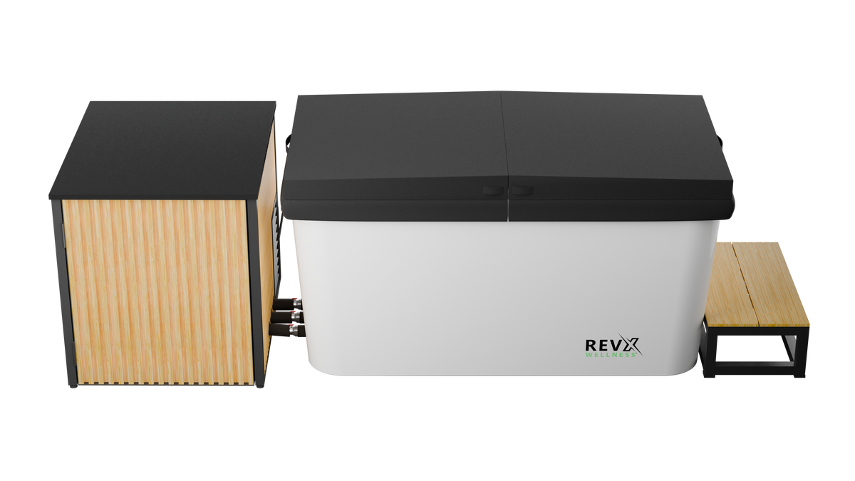 RevX Acrylic X Tub Cold Plunge with Chiller