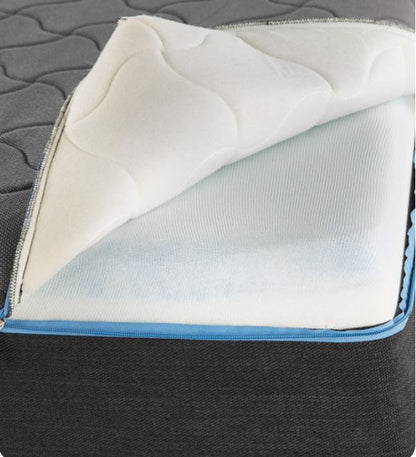 Adjustable Sleep-to-Stand Bed with Lift Assist – Dark Gray