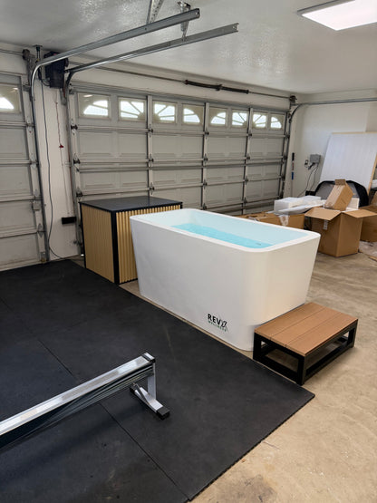RevX Acrylic X Tub Cold Plunge with Chiller
