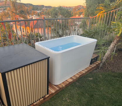 RevX Acrylic X Tub Cold Plunge with Chiller