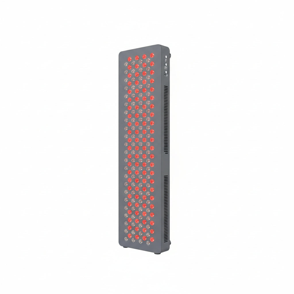 HG1000 Full Body Red Light Therapy Panel, 200 Leds, 660Nm Red & 850Nm Near-Infrared Light, Built-In Timer, Door Hanging Kit