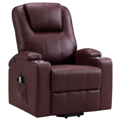 Macklin Power Lift Massage Recliner with Heat