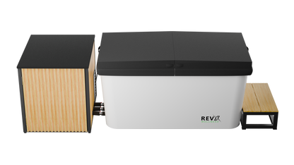 RevX Acrylic X Tub Cold Plunge with Chiller