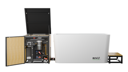RevX Acrylic X Tub Cold Plunge with Chiller