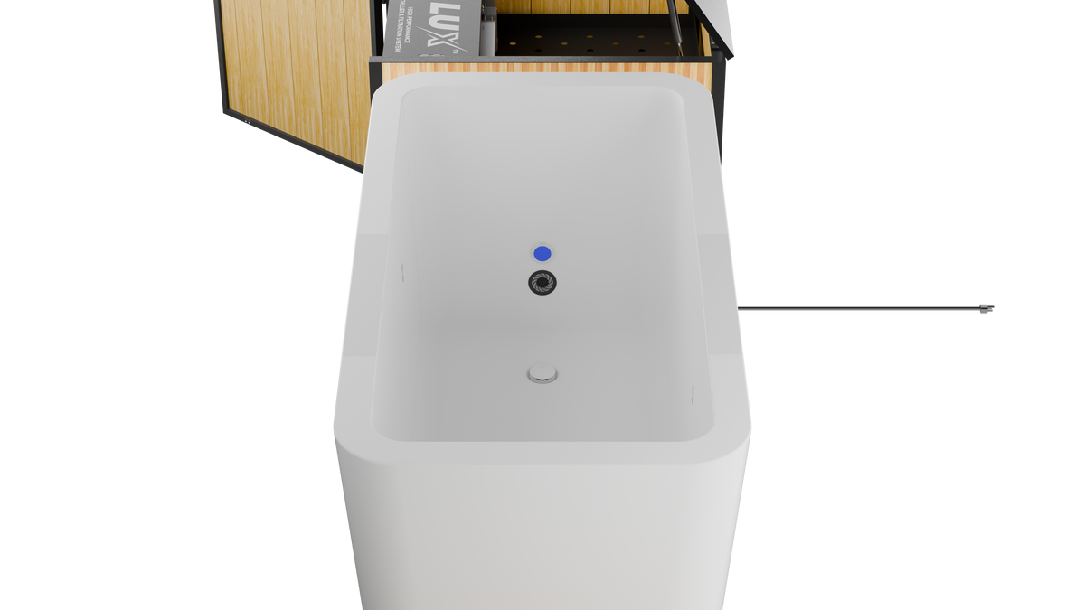 RevX Acrylic X Tub Cold Plunge with Chiller