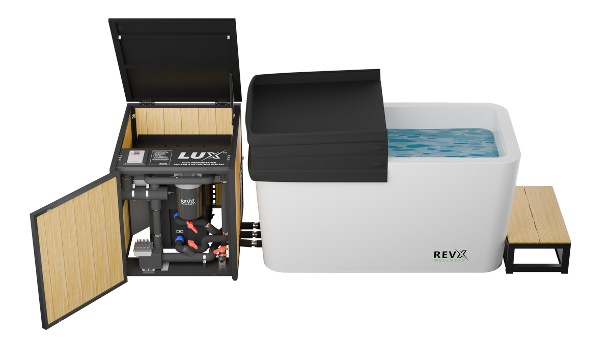 RevX Acrylic X Tub Cold Plunge with Chiller