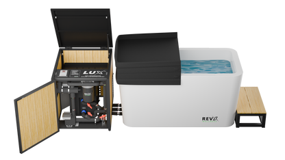 RevX Acrylic X Tub Cold Plunge with Chiller